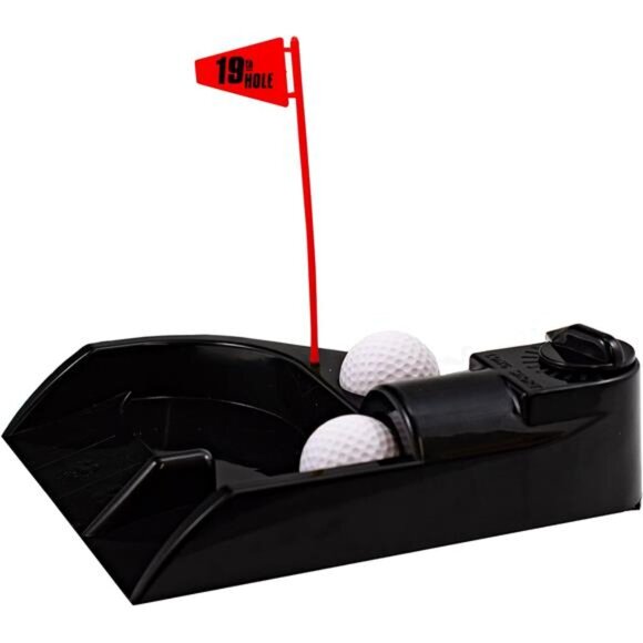 Golf Gifts & Gallery Electric Putting Partner, Black - Picture 4 of 7